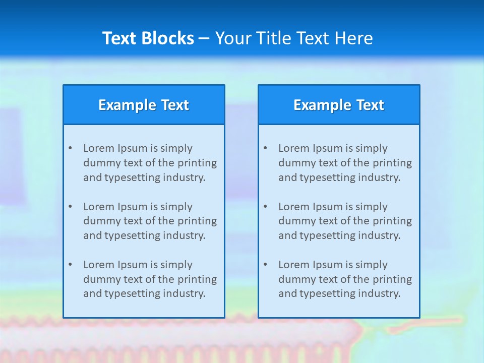 Balance Sheet Temperature Thermography PowerPoint Template