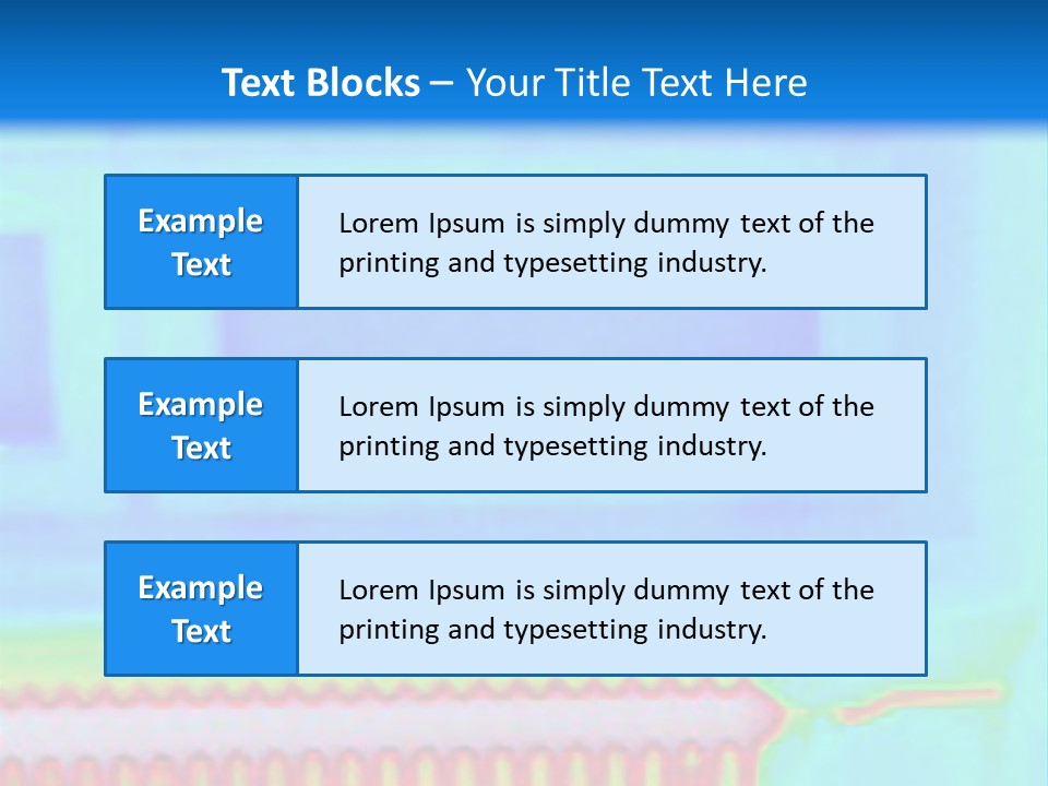 Balance Sheet Temperature Thermography PowerPoint Template