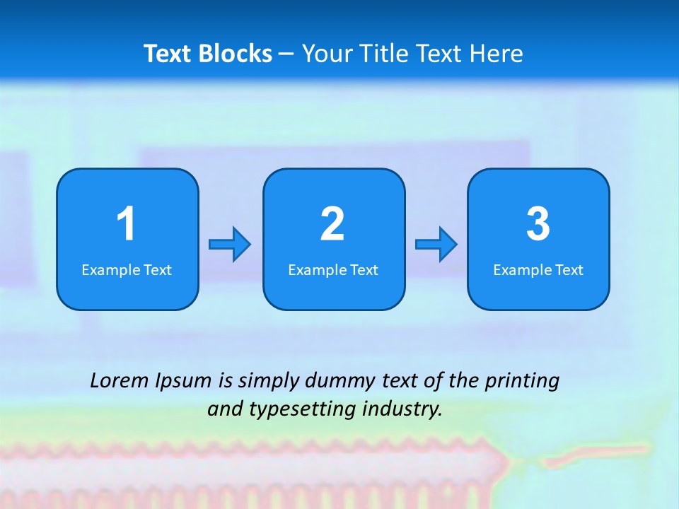 Balance Sheet Temperature Thermography PowerPoint Template