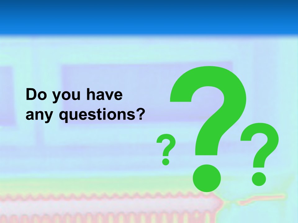 Balance Sheet Temperature Thermography PowerPoint Template