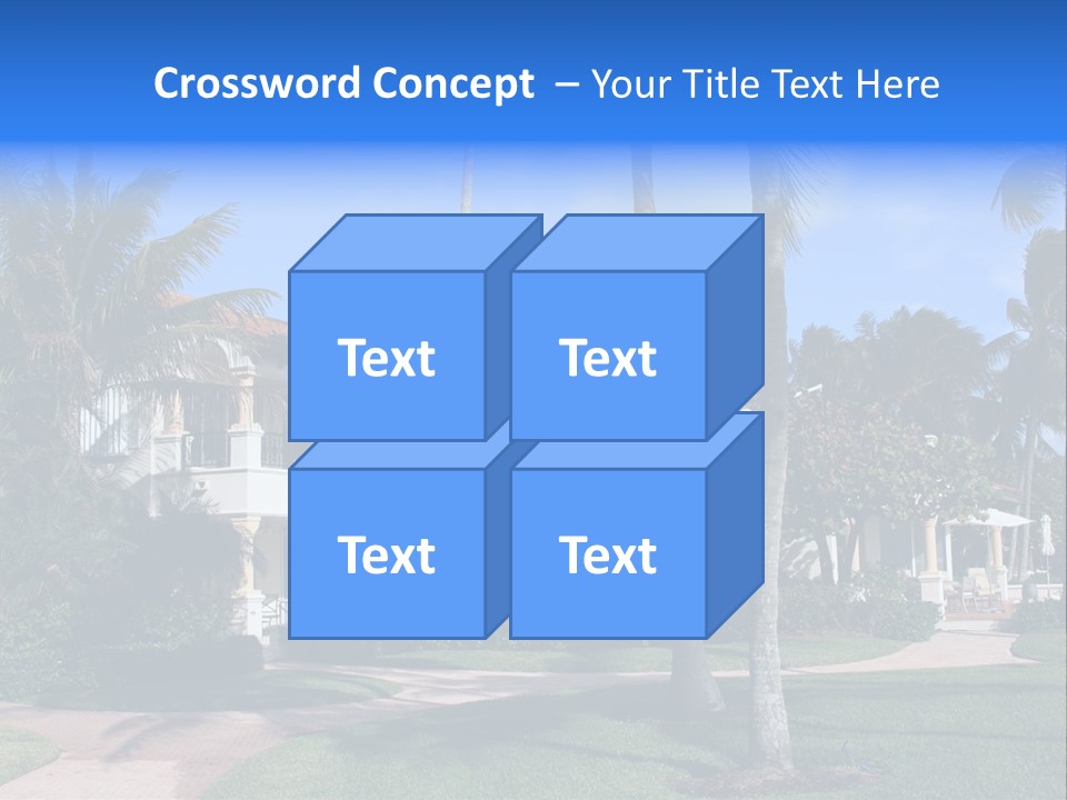 Trees Palm Plus PowerPoint Template