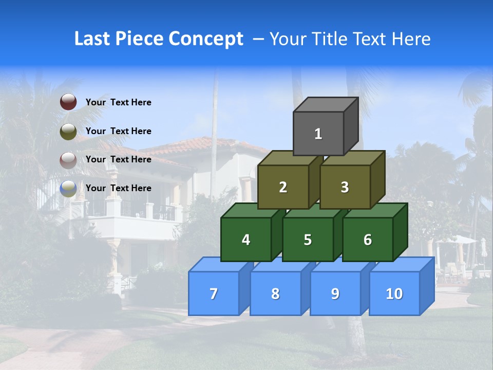 Trees Palm Plus PowerPoint Template