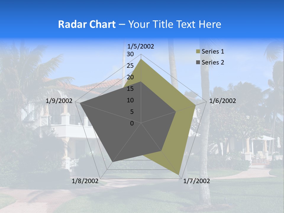 Trees Palm Plus PowerPoint Template