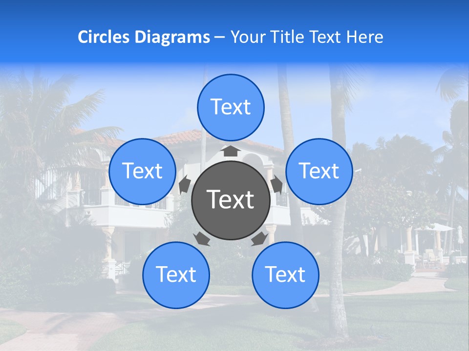 Trees Palm Plus PowerPoint Template