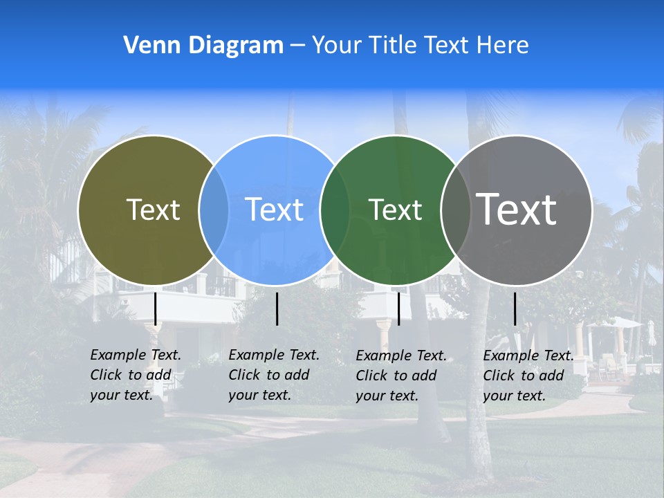 Trees Palm Plus PowerPoint Template