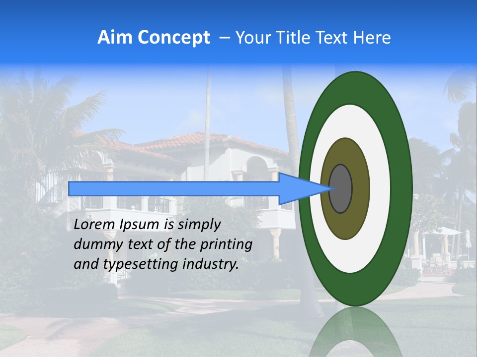 Trees Palm Plus PowerPoint Template