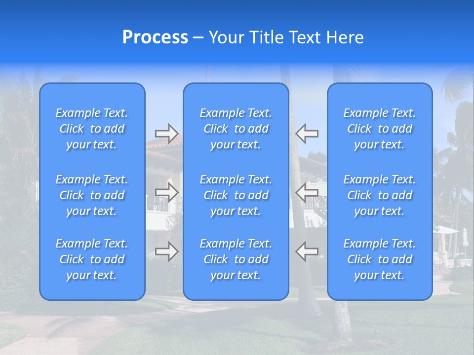 Trees Palm Plus PowerPoint Template