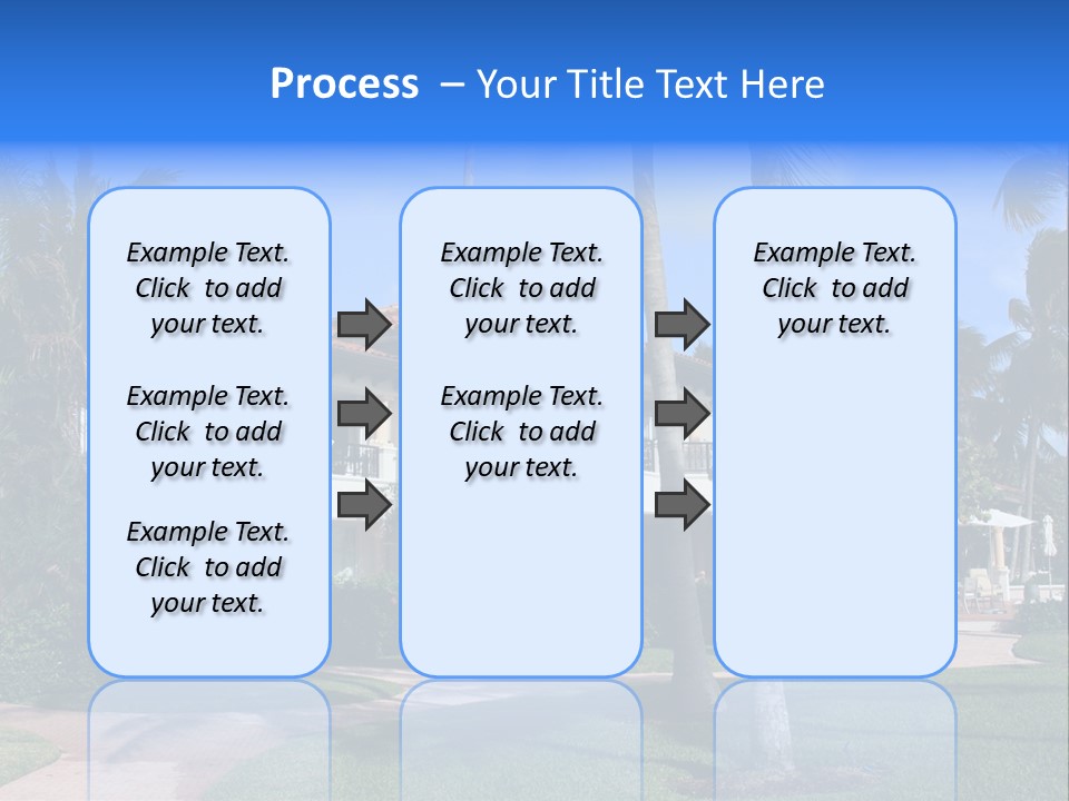 Trees Palm Plus PowerPoint Template