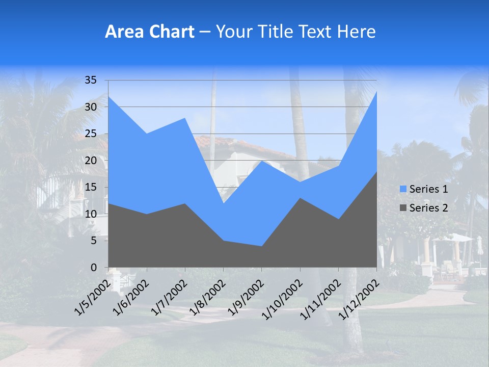 Trees Palm Plus PowerPoint Template