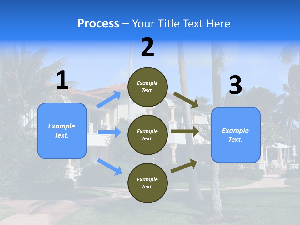 Trees Palm Plus PowerPoint Template