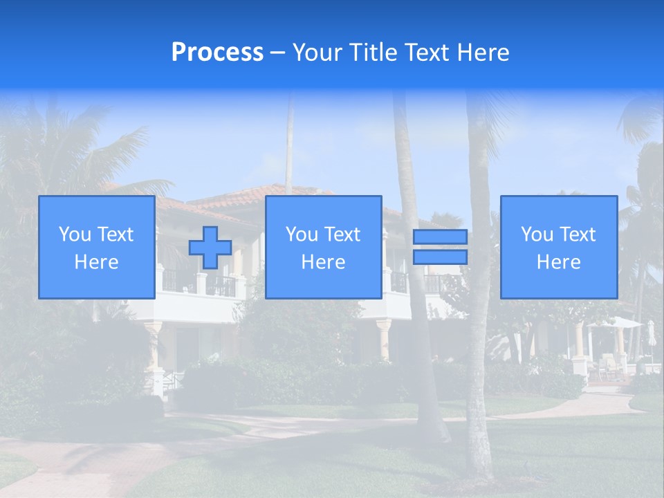 Trees Palm Plus PowerPoint Template