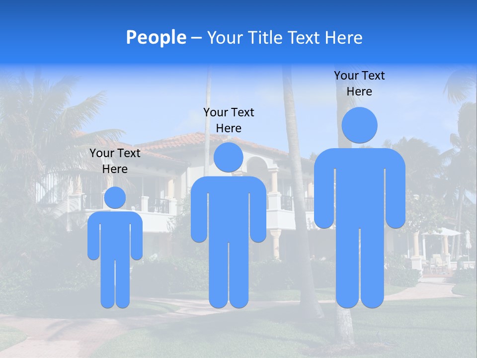 Trees Palm Plus PowerPoint Template