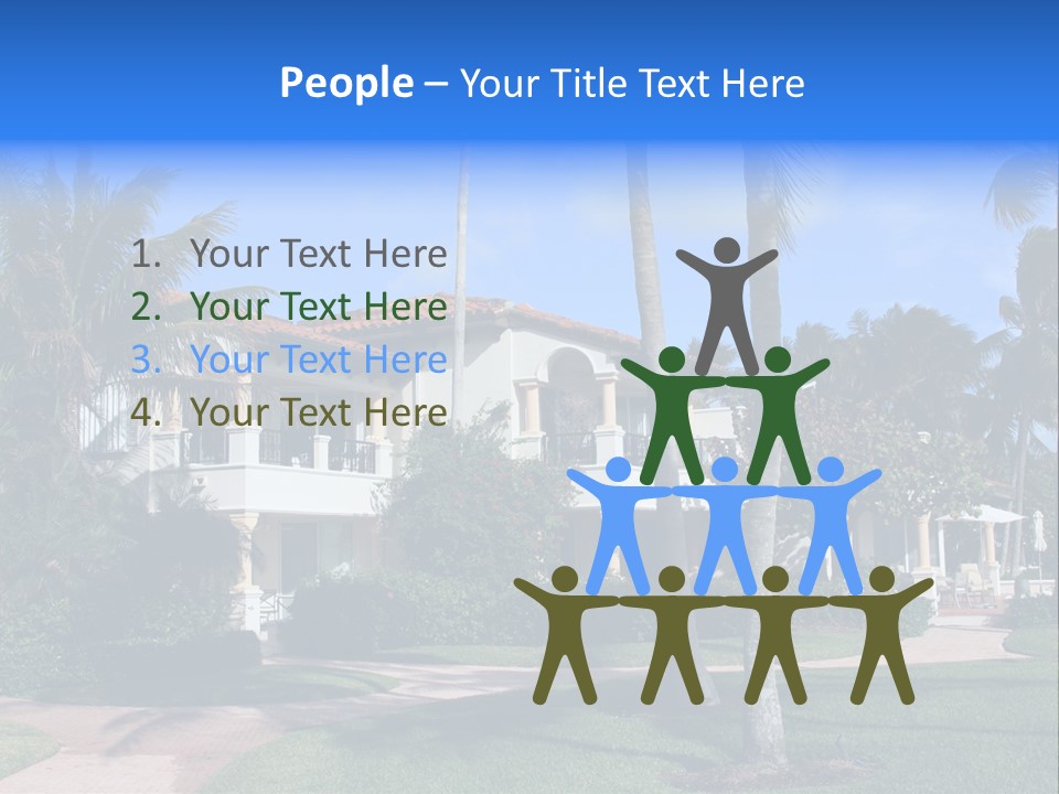 Trees Palm Plus PowerPoint Template