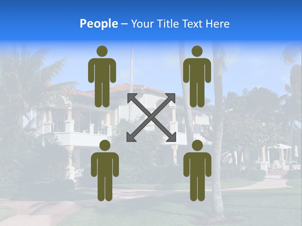 Trees Palm Plus PowerPoint Template