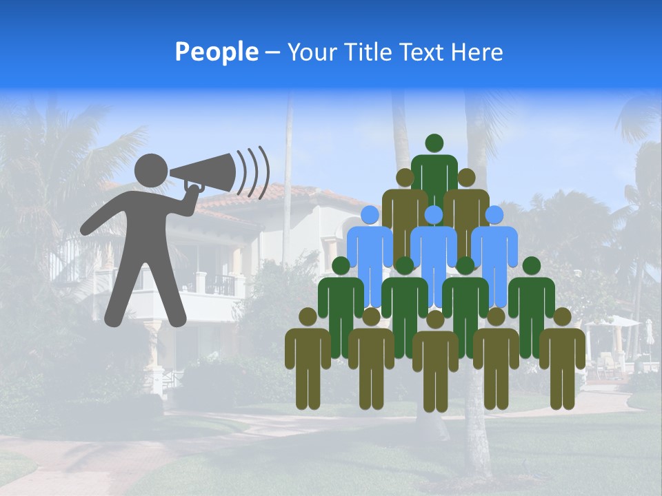 Trees Palm Plus PowerPoint Template