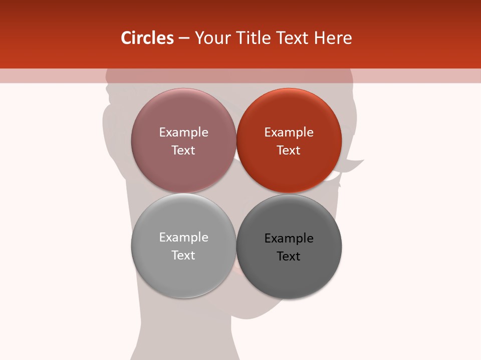 Dreadlocks Kinky Caribbean PowerPoint Template