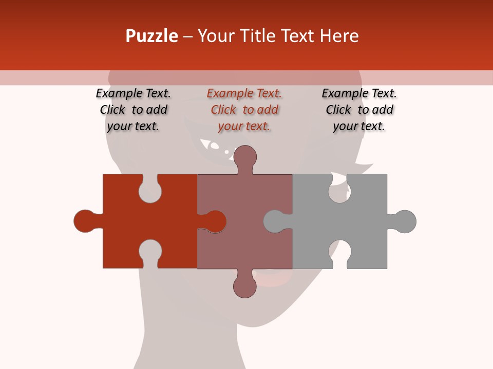 Dreadlocks Kinky Caribbean PowerPoint Template