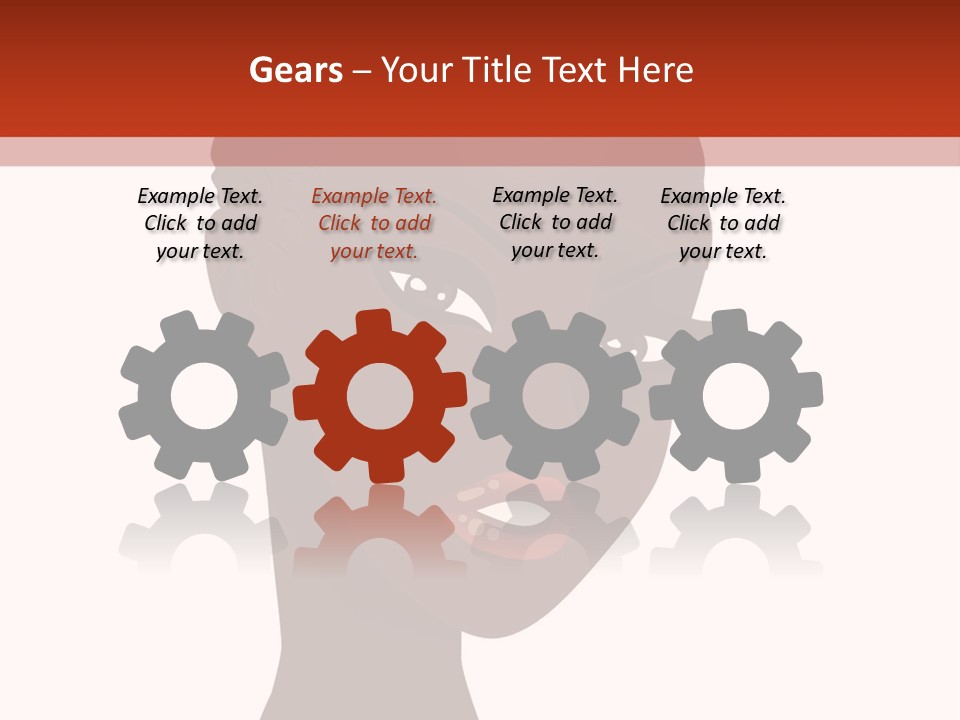 Dreadlocks Kinky Caribbean PowerPoint Template