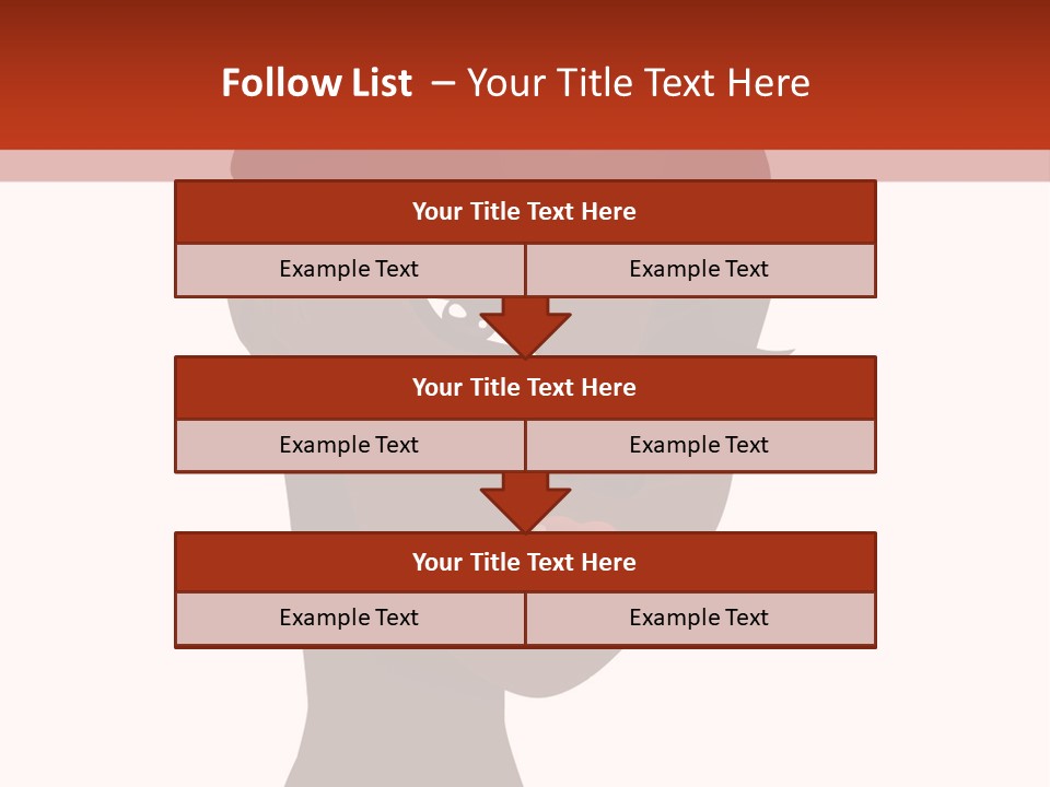 Dreadlocks Kinky Caribbean PowerPoint Template
