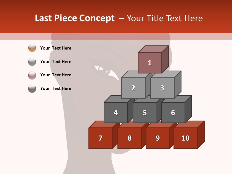 Dreadlocks Kinky Caribbean PowerPoint Template