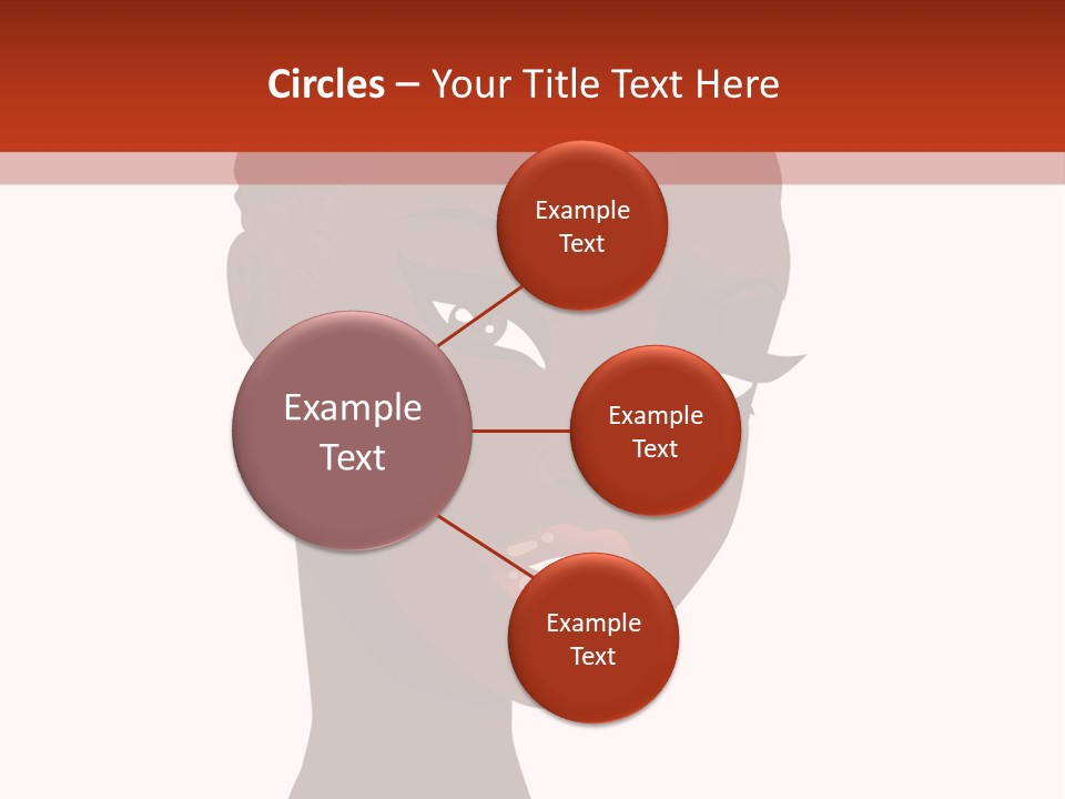 Dreadlocks Kinky Caribbean PowerPoint Template