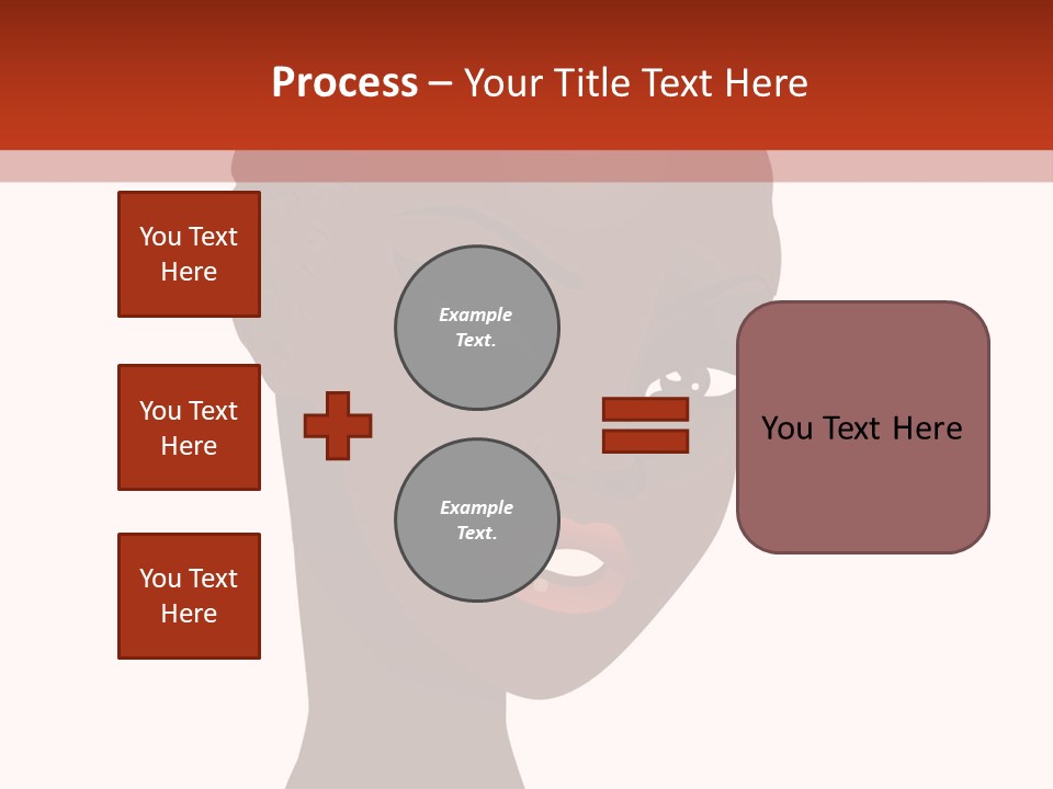 Dreadlocks Kinky Caribbean PowerPoint Template