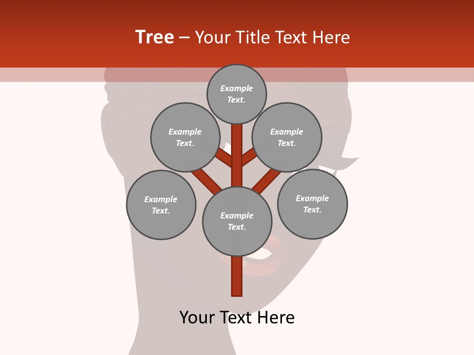 Dreadlocks Kinky Caribbean PowerPoint Template