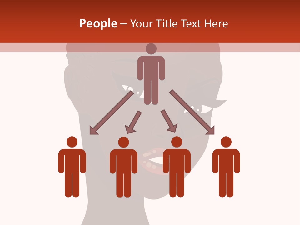 Dreadlocks Kinky Caribbean PowerPoint Template