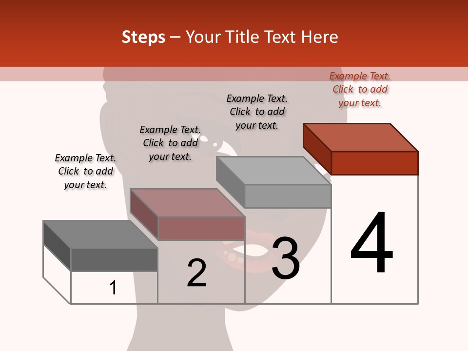 Dreadlocks Kinky Caribbean PowerPoint Template