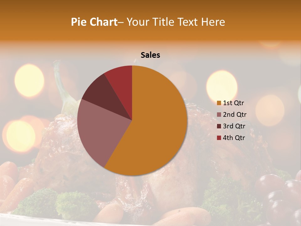 Platter Apple Leaves PowerPoint Template