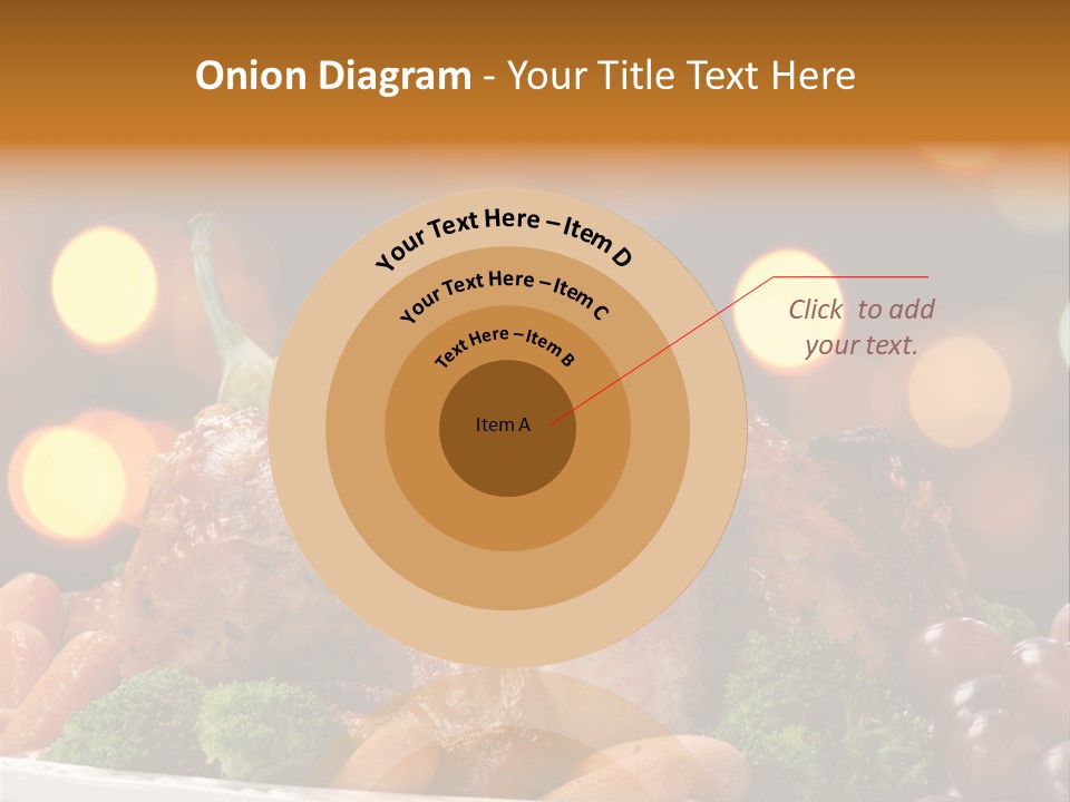 Platter Apple Leaves PowerPoint Template