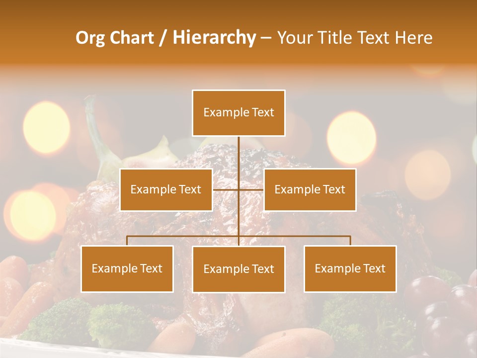 Platter Apple Leaves PowerPoint Template