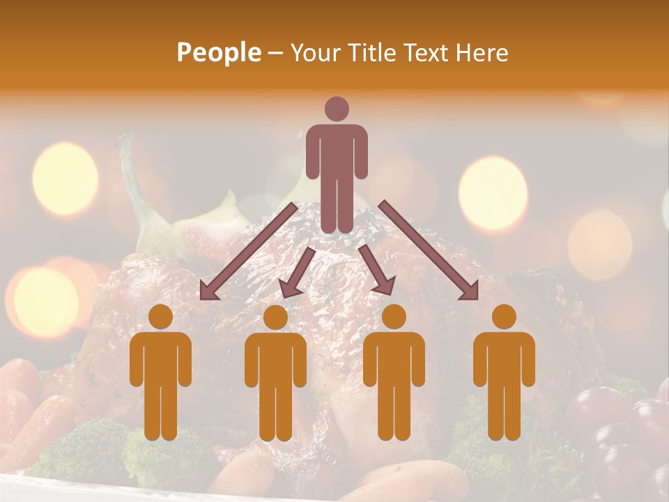 Platter Apple Leaves PowerPoint Template