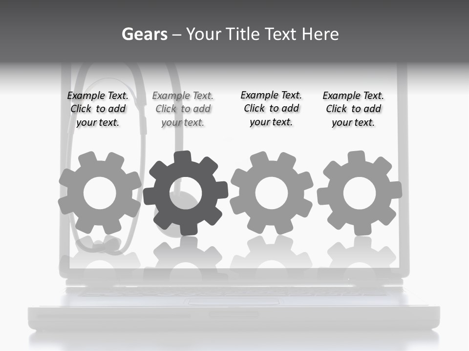 Computer Science White PowerPoint Template