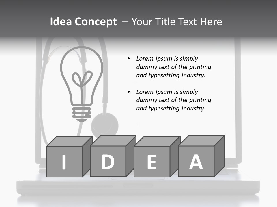 Computer Science White PowerPoint Template