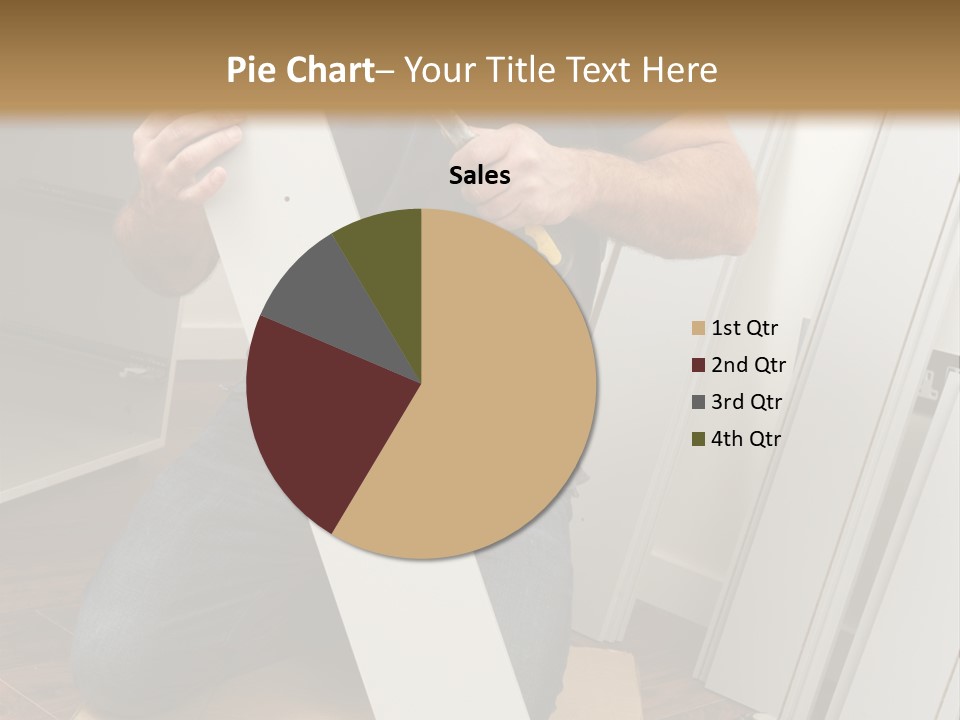 Assembly Furniture Confident PowerPoint Template