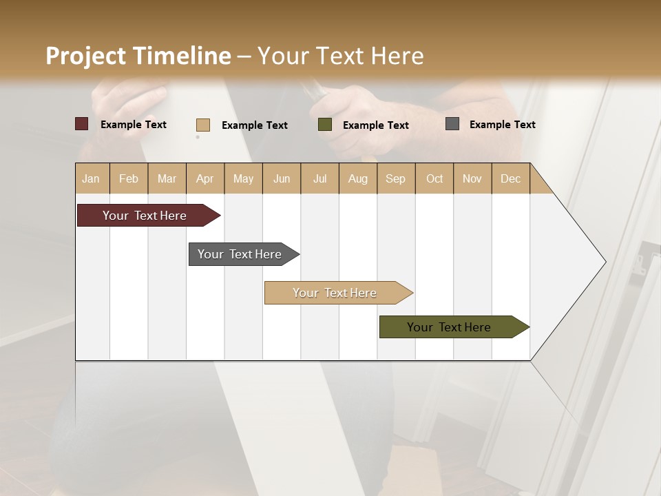 Assembly Furniture Confident PowerPoint Template