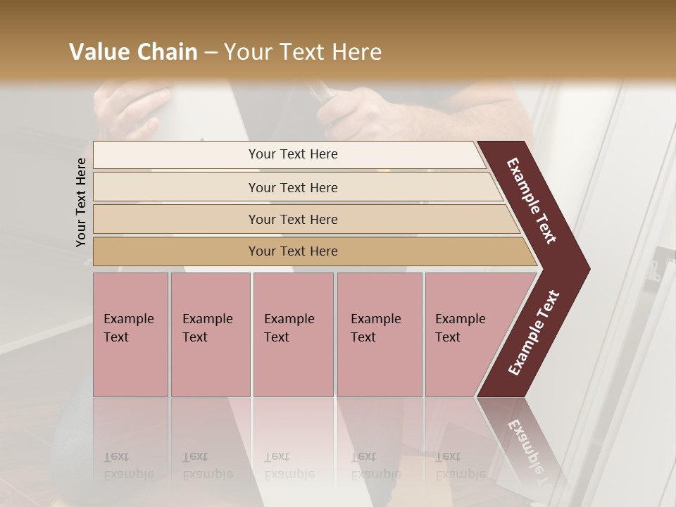 Assembly Furniture Confident PowerPoint Template