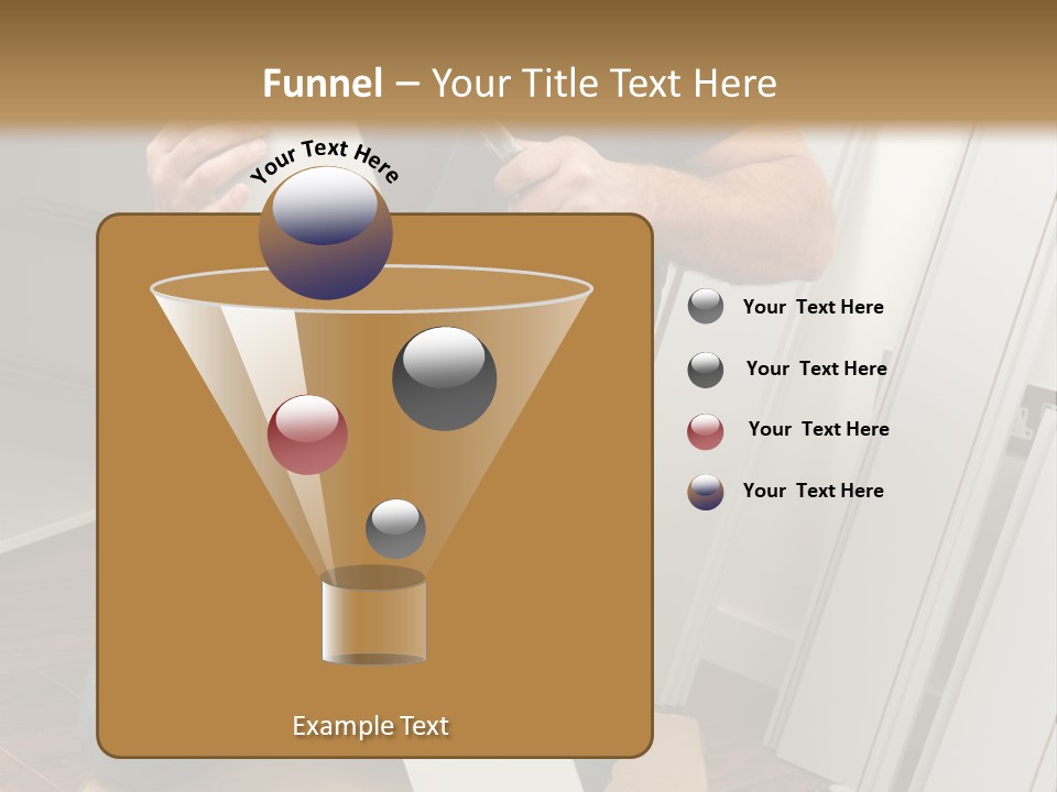 Assembly Furniture Confident PowerPoint Template