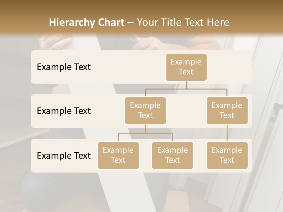 Assembly Furniture Confident PowerPoint Template