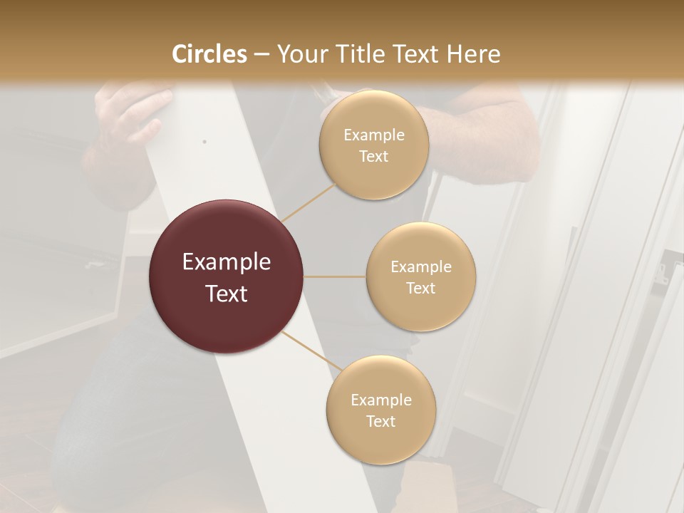 Assembly Furniture Confident PowerPoint Template