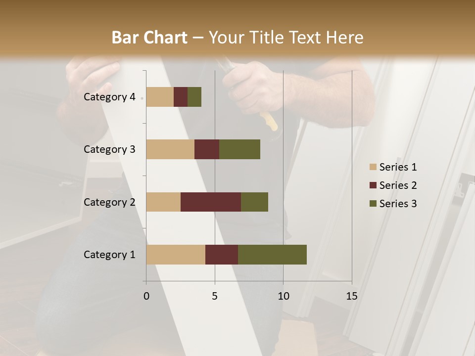 Assembly Furniture Confident PowerPoint Template