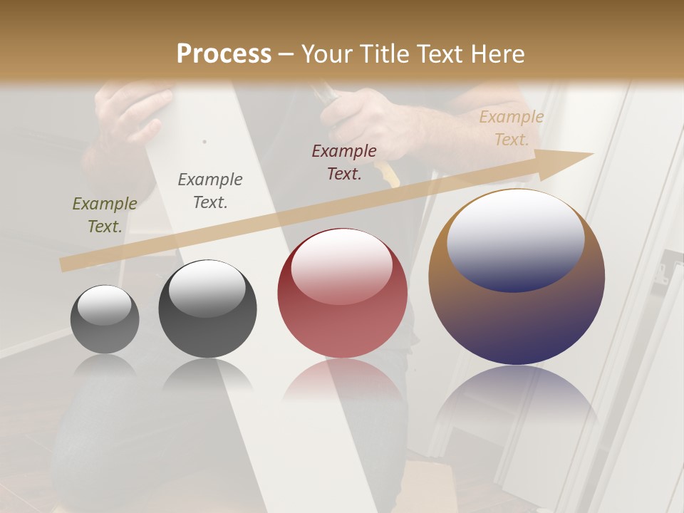 Assembly Furniture Confident PowerPoint Template