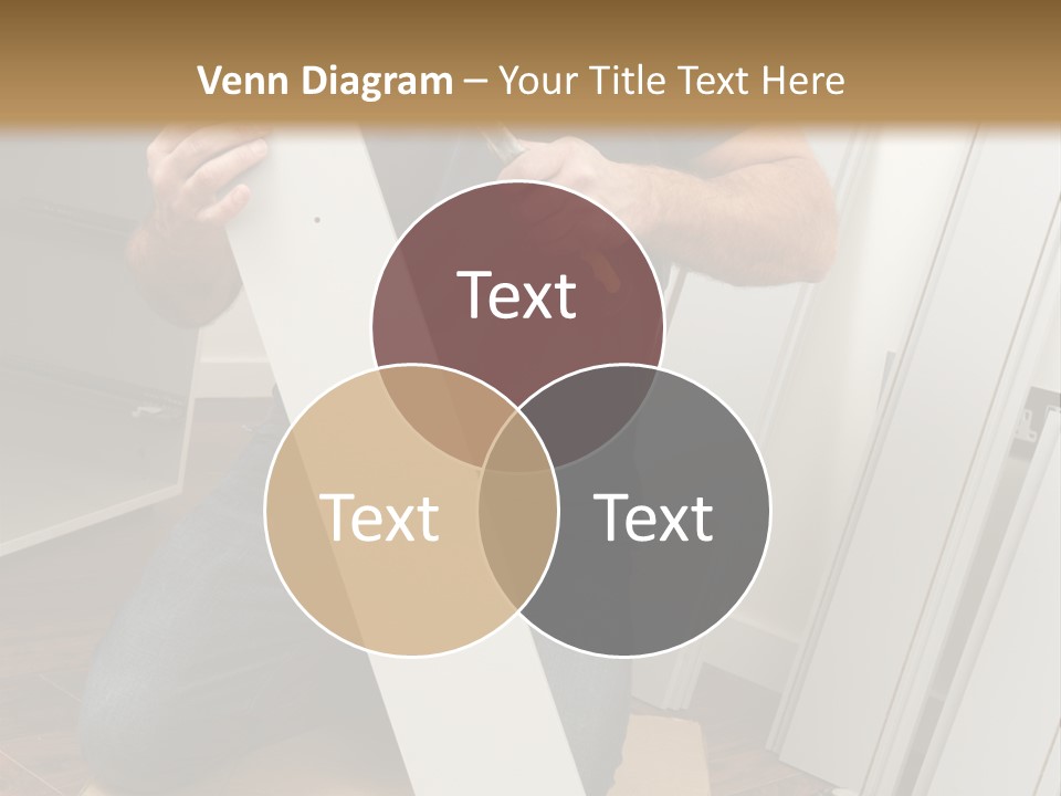 Assembly Furniture Confident PowerPoint Template