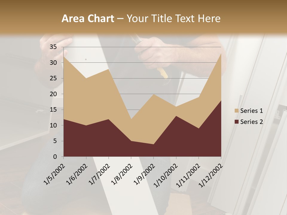 Assembly Furniture Confident PowerPoint Template