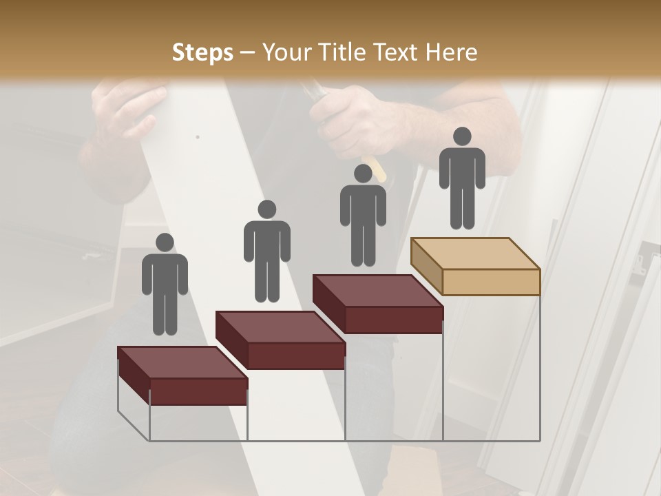Assembly Furniture Confident PowerPoint Template