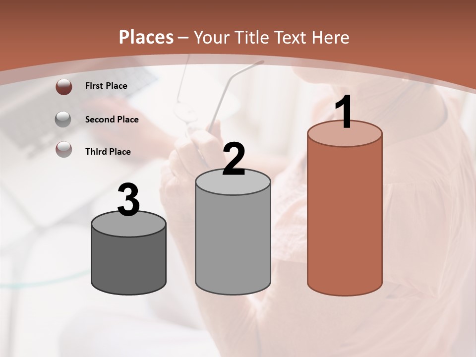 People Dessert Eating PowerPoint Template