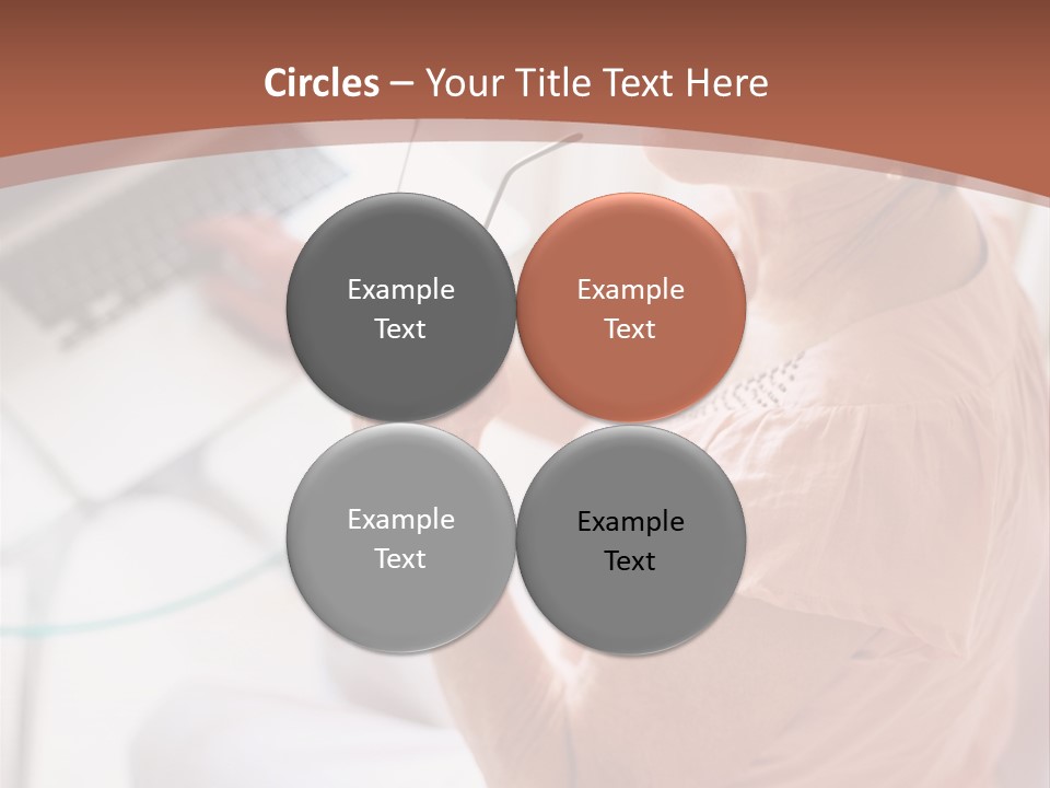 People Dessert Eating PowerPoint Template