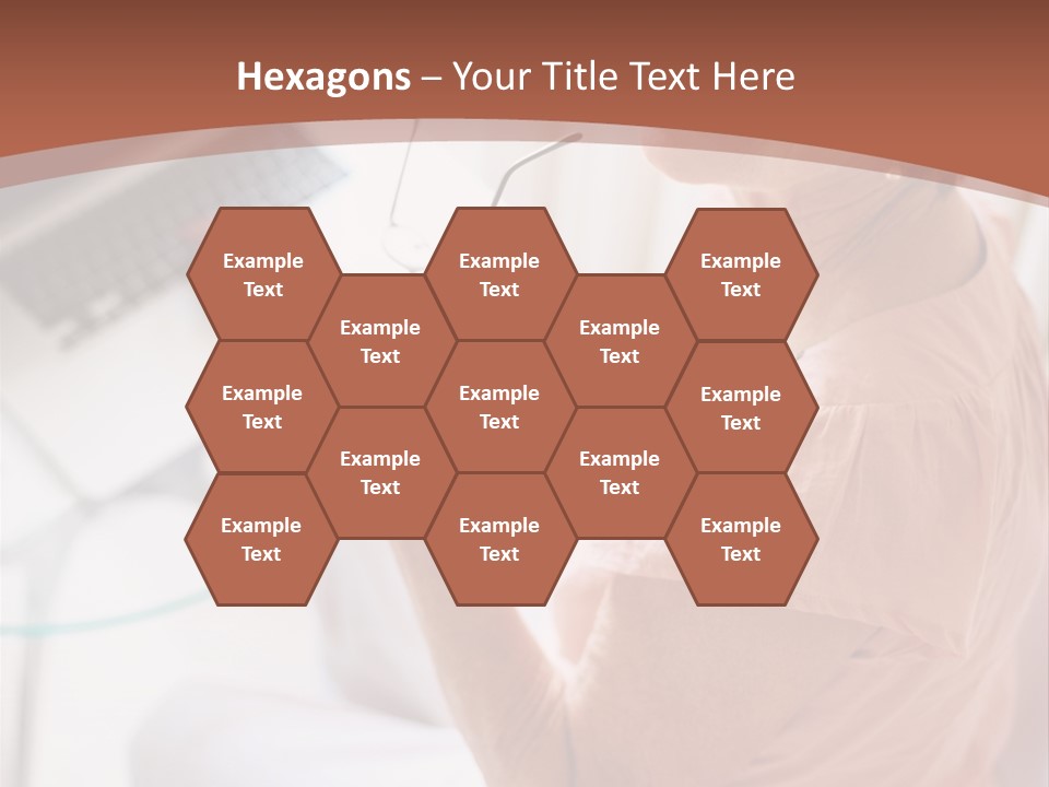 People Dessert Eating PowerPoint Template