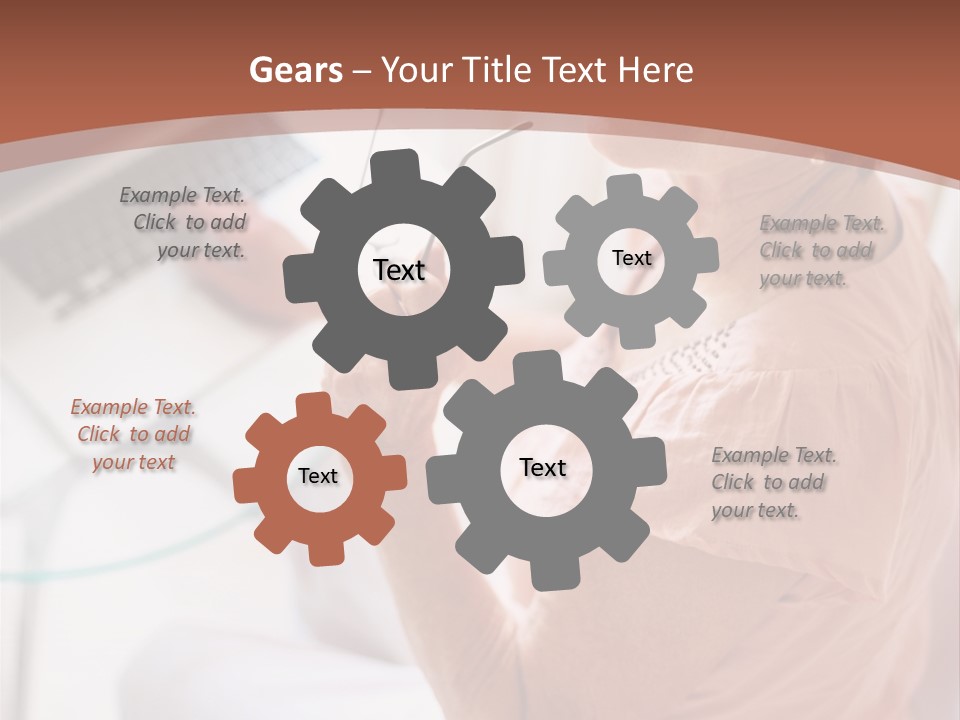 People Dessert Eating PowerPoint Template